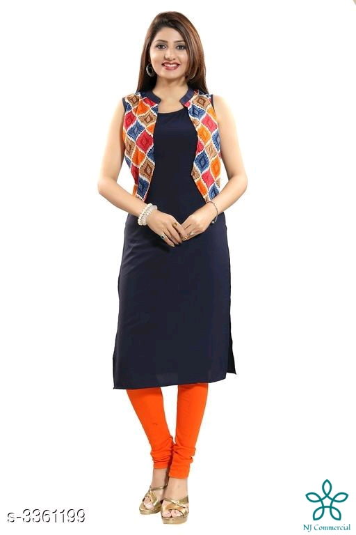 Buy Bella Fab Navratri Special Cotton Short Kurtis for Girls and Women  Multi-Color at Amazon.in