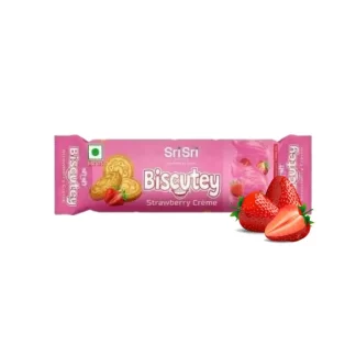Biscutey Strawberry Creme, 60g