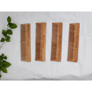 Neem Wood Comb - Pack of 4