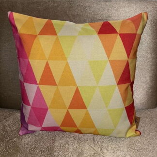 Geometric Upcycled Cushion Cover | Pack of 2