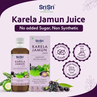 Karela Jamun Juice - Food Supplement, 1000ml