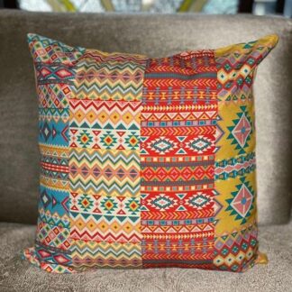Tribal Upcycled Cushion Cover | Pack of 2