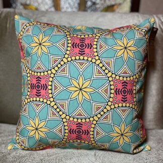 Turquoise Upcycled Cushion Cover | Pack of 4