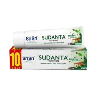 Sudanta Toothpaste -  Non - Fluoride - 100% Vegetarian, 21g