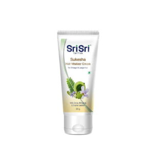 Sukesha Hair Vitalizer Cream - For Stronger and Longer Hair, 60g